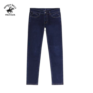 Beverly Hills Polo Club - Quần dài Quần dài Nam Regular Fit cotton DBL DARK BLUE- JMRLW23V003