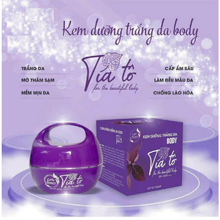 Kem Dưỡng Trắng Da Body Tía Tô