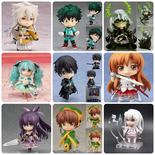 Bô sưu tập mô hình nendoroid các nhân vật chiều cao 10-15cm (fullbox)