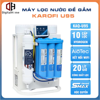 Máy Lọc Nước Karofi KAQ-U95, Công Nghệ AIOTEC 10 Lõi Lọc, BH Tại Nhà 3 Năm