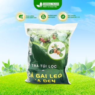 Trà cà gai leo Xạ Đen túi lọc sadu túi lọc mát gan giải độc thanh lọc cơ thể 250g