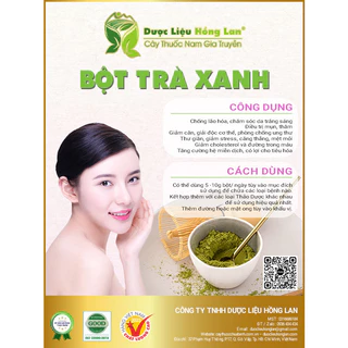 ✅ Bột Trà Xanh sấy lạnh loại 1 - (Hàng chính hãng công ty)