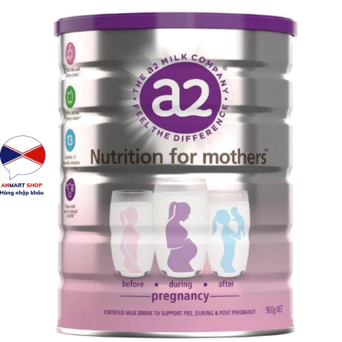 Sữa Bầu A2 Pregnancy Úc 900g ( Hàng Chính Hãng)