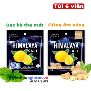 Kẹo Chanh Muối Himalaya Salt MALAYSIA Giúp Bù Khoáng, Thông Cổ Họng