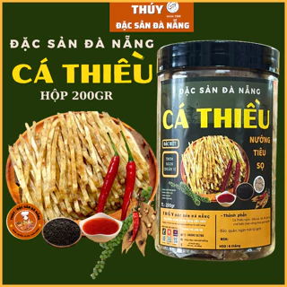 Khô Cá Thiều Hộp 200gr Thúy Đặc Sản Đà Nẵng Chính Gốc Thơm Ngon Chuẩn Vị Làm Quà Biếu Tặng