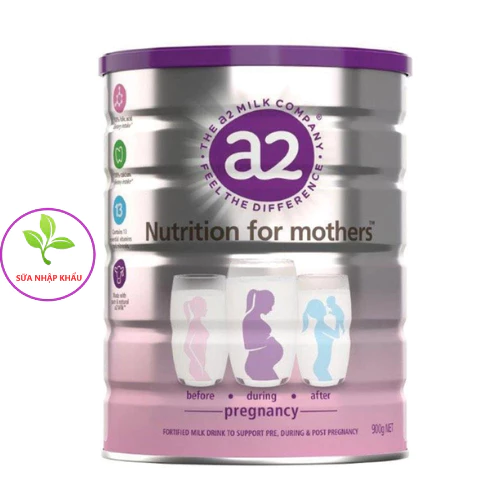 Sữa bột A2 Nutrition for Mothers Úc dinh dưỡng cho mẹ bầu hộp 900g