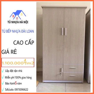 Tủ NHỰA 2 CÁNH 1M8 X 85 HỎA TỐC HN (có giao sau giờ hành chính)