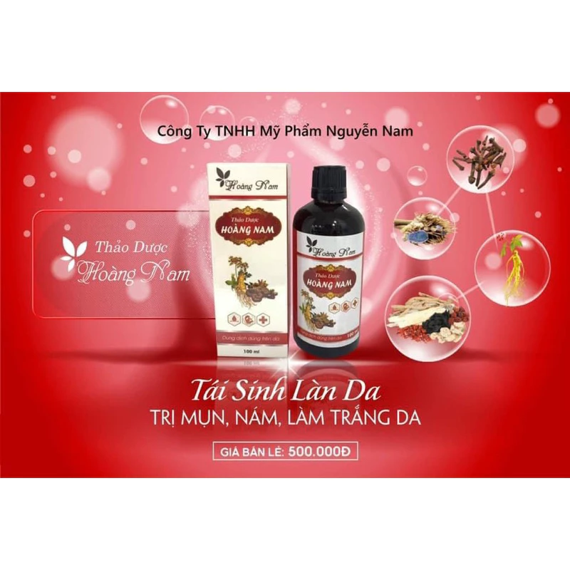 Thảo dược Hoàng Nam chai 100ml