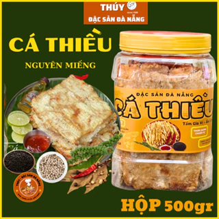 Cá Thiều Miếng Hộp 500gr Đặc Sản Đà Nẵng Chính Gốc Thơm Ngon Chuẩn Vị Làm Quà Biếu Tặng