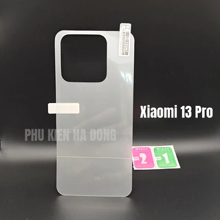 Dán PPF chống xước mặt lưng Xiaomi 13 Pro