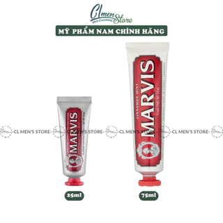 Kem Đánh Răng Marvis Cinnamon Mint - 25ml & 85ml