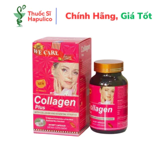 Viên uống Collagen Plus (Hộp 60 viên) Giúp tăng khả năng đàn hồi, phục hồi da lão hóa