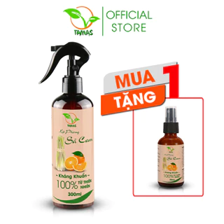 Xịt phòng Sả Cam chai 300ml TAMAS, được chiết xuất từ tinh dầu thiên nhiên, an toàn, thư giãn, khử mùi, thơm phòng,...