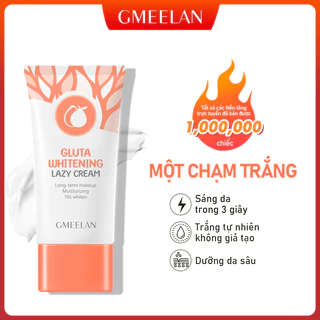 Kem Làm sáng da 30g SPA20 Kem làm trắng da GMEELAN GLUTA WHITENING LAZY CREAM Làm trắng da Cân bằng màu da