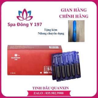 Tinh dầu hoả liệu Quanxin - Tặng kèm nilong chuyên dụng