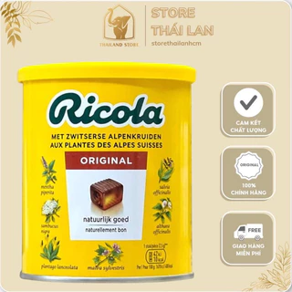 [CHÍNH HÃNG] Kẹo ngậm ho thảo mộc Ricola Original Herb 250gr Đức