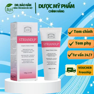 [NK CHÍNH HÃNG] Kem chống rạn da STRIANIX-P 100g phòng và làm mờ RẠN ĐỎ/ RẠN TRẮNG - bs Bảo Hân