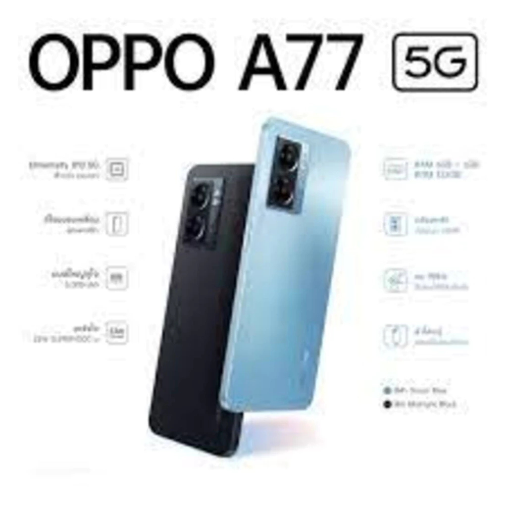 điện thoại Oppo A77 5G ram 8G/256G 2sim máy Chính Hãng,  Chiến Game nặng siêu Chất, Bảo hành 12 tháng - GGS 06