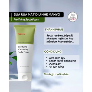 Sữa rửa mặt MANYO PURIFYING SODA FOAM