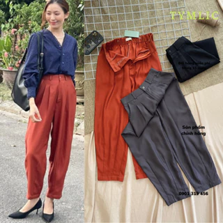 Quần Baggy Tencel Dáng Thụng 3 Màu TYMLIC