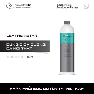 Dung dịch dưỡng phục hồi da nội thất xe - Leather Star Koch Chemie 1 Lít (nguyên bản)