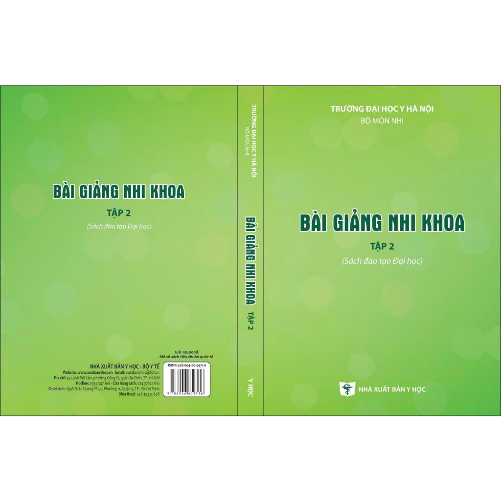 Sách - Bài giảng nhi khoa tập 2 ( đại học)