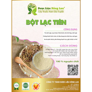 ✅ Bột Lạc Tiên (nhãn lồng) loại 1 nguyên chất (Bột thảo mộc không pha chộn tạp chất, đã sao thơm, không chất bảo quản)