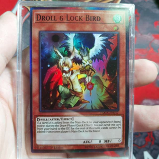 [YugiOh]Lá DROLL & LOCK BIRD 94145021 kẻ luyện chim hiệu ứng holo 1458 D13 8