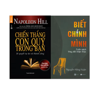 Sách Thái Hà Combo 2 Quyển:Chiến Thắng Con Quỷ Trong Bạn + Biết Chính Mình - Cuốn Sách Thay Đổi Nhận Thức