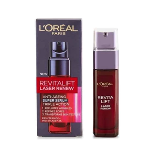 Serum chống lão hoá LOréal Revitalift Laser X3 Anti-Age, làm mờ vết nhăn và tái tạo cấu trúc da, 30ml- Hàng Nội Địa Đức