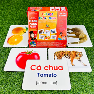 Thẻ Học Flashcard Khổ To 15 Chủ Đề Thế Giới Xung Quanh Benrikids Giúp Bé Phát Triển Ngôn Ngữ