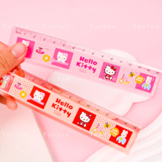 Thước kẻ 15cm Hello Kitty dễ thương cute TooYoo BK00224