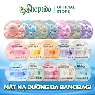 Mặt nạ dưỡng da BANOBAGI phiên bản nâng cấp dưỡng ẩm ngừa lão hóa phục hồi da NPP Shoptido