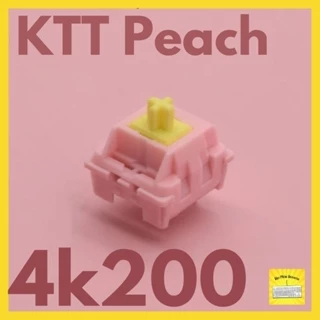 KTT Peach Switch Công tắc bàn phím cơ linear switch | KTT switch | 3 Pin dùng cho bàn phím cơ |