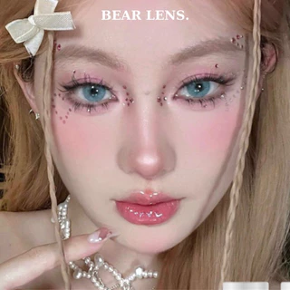 BEAR LENS Kính Áp Tròng Mẫu Xanh Ngọc Marine Green 0 Độ