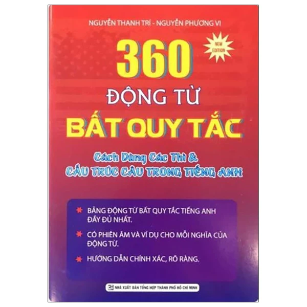 Sách - 360 Động Từ Bất Quy Tắc Và Cấu Trúc Câu Trong Tiếng Anh