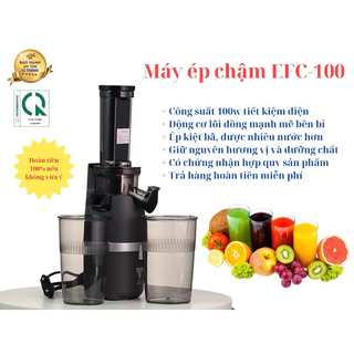 [EFC-100] - Máy ép trái cây, máy ép chậm cao cấp, công suất 100W