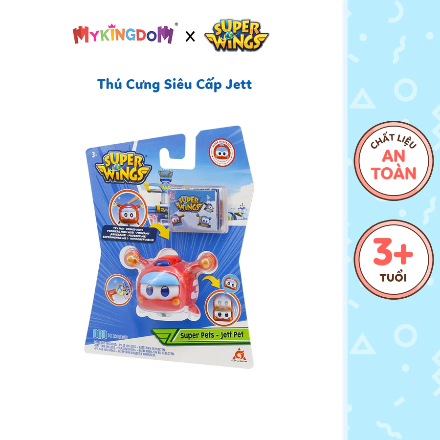 Đồ Chơi SUPERWINGS Thú Cưng Siêu Cấp Jett EU750411