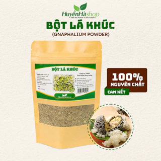 Bột Lá Khúc Khô Làm Xôi Khúc, Bánh Khúc Truyền Thống - Bột Rau Khúc Nguyên Chất 100% - Huyền Hà Shop