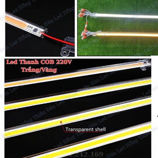 Đèn led thanh COB 220v 50cm-1m