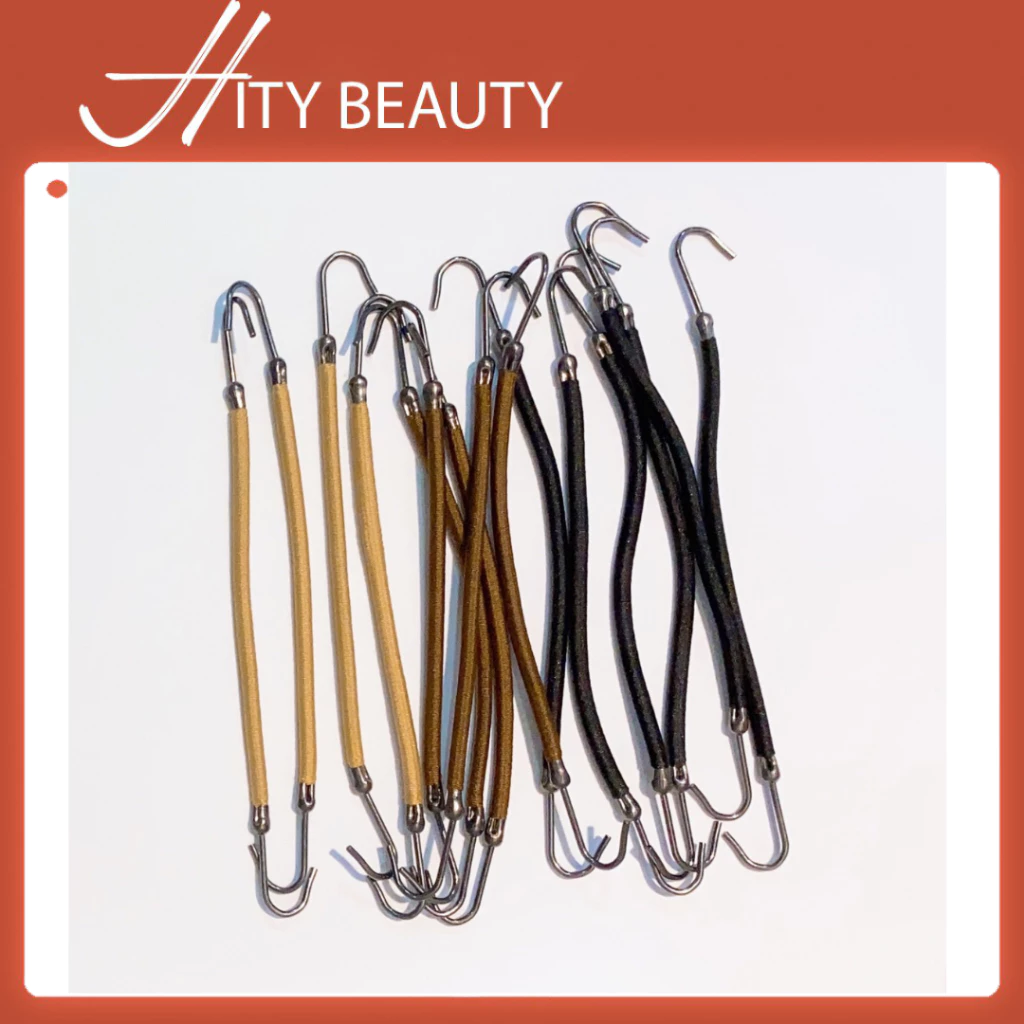 LẺ 1 SỢI dây thun buộc tóc có móc hai đầu tạo kiểu tóc tiện lợi - Hity Beauty