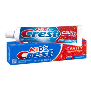 Set 2 cây Kem đánh răng Crest Kid’s Cavity Protection 130g của Mỹ