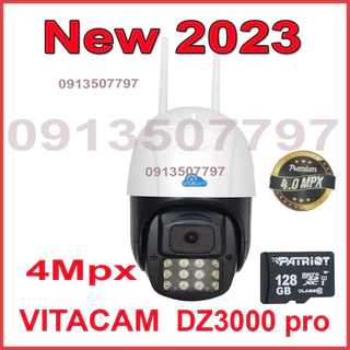 Tặng thẻ nhớ 128g camera vitacam ngoài trời dz3000 4mpx dz 3000 tặng thẻ nhớ