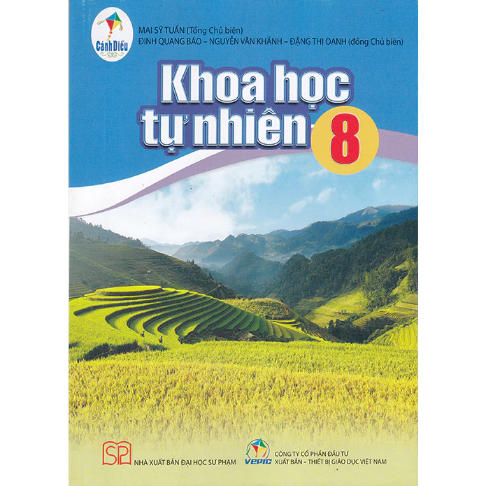 Sách - Khoa học Tự nhiên 8 (Cánh diều)