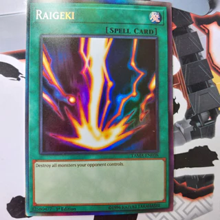 [YugiOh Magic]Thẻ RAIGEKI 12580477 ma thuật hiệu ứng holo 1458 D13 65