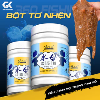 Bột Tơ Nhện 100G Tạo Rong Tạo Sợi Bột Kết Dính Mồi Câu Cá Chất Lượng Hiệu Quả