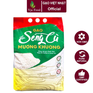 Gạo Séng Cù Mường Khương trắng túi 5Kg - Gạo cực dẻo và ngon, thơm tự nhiên - Giá Sỉ, Date mới