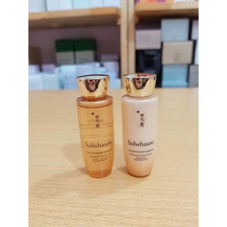 [ Combo Cặp 25ml x 2] Nước Hoa Hồng Và Sữa Dưỡng Nhân Sâm Sulwhasoo