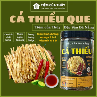 Cá Thiều Que Đặc Sản Đà Nẵng Hộp 200gr Ngon Chuẩn Vị Làm Quà Biếu Tặng