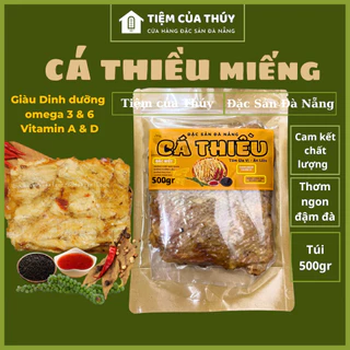 Cá Thiều Miếng Túi 500gr Đặc Sản Đà Nẵng Làm Quà Ngon Chuẩn Vị